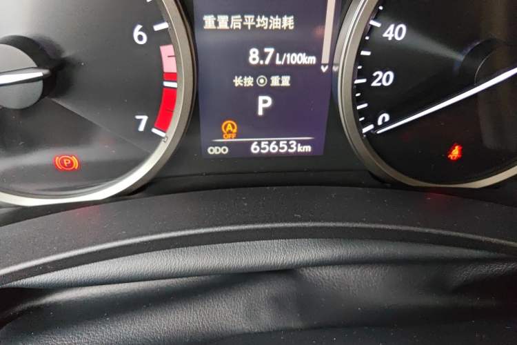 Used Lexus NX 2020 200 Front-Wheel Drive Freeline Edition China VI Standard Odometer Close Up
