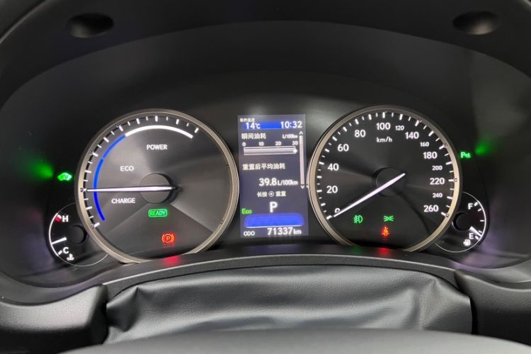 Used Lexus NX 2020 300h Front-Drive FENGSHANG Version China VI Standard Odometer Close Up