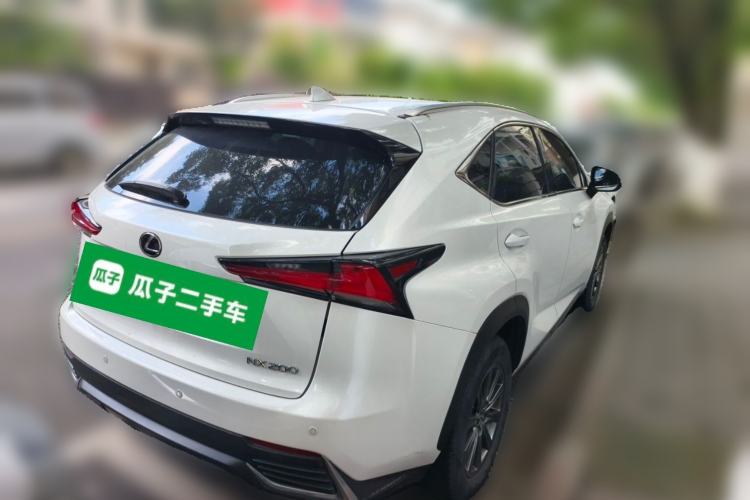 Used Lexus NX 2020 200 Front-Wheel Drive Freeline Edition China VI Standard Rear Right 45 Deg