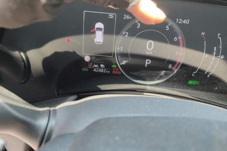 Used Lexus NX 2022 350h Front-Wheel-Drive Innovation Edition Odometer Close Up