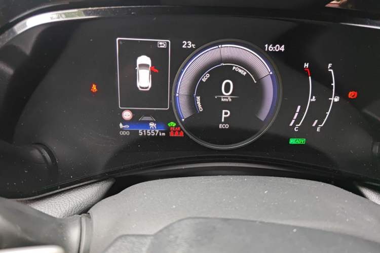 Used Lexus NX 2022 350h Front-Wheel-Drive Innovation Edition Odometer Close Up
