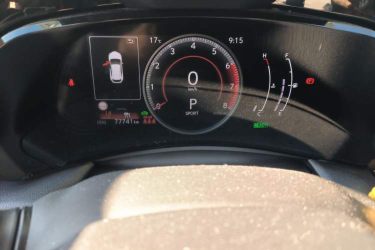 Used Lexus NX 2022 350h Front-Wheel-Drive Innovation Edition Odometer Close Up