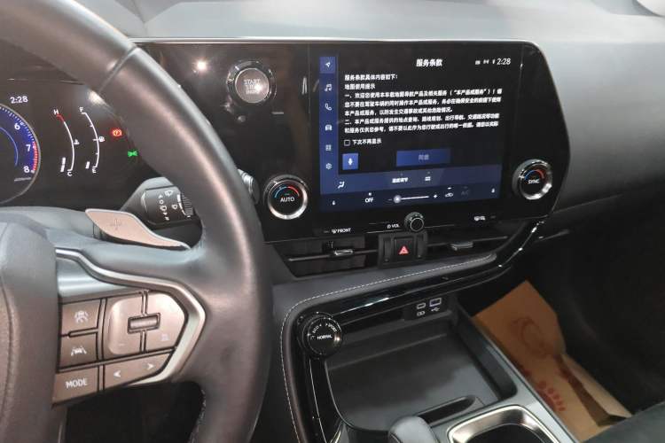 Used Lexus NX 2022 260 Front-Wheel Drive Chuanchi Edition Audio And AC Panel