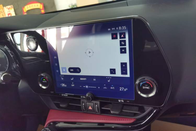 Used Lexus NX 2022 260 Front-Wheel Drive Chuan Yue Edition Audio And AC Panel