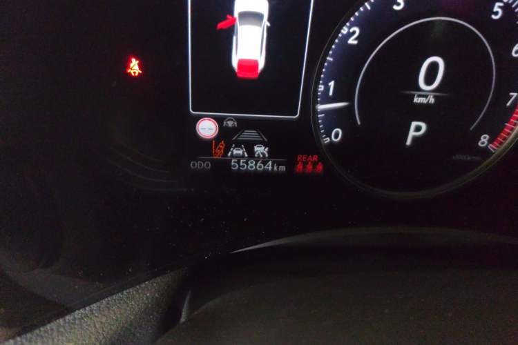 Used Lexus NX 2022 260 Front-Wheel Drive Chuanchi Edition Odometer Close Up