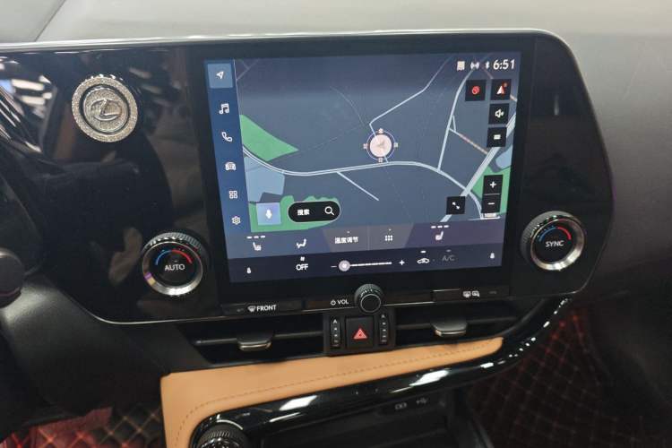 Used Lexus NX 2022 260 Front-Wheel Drive Chuan Yue Edition Audio And AC Panel