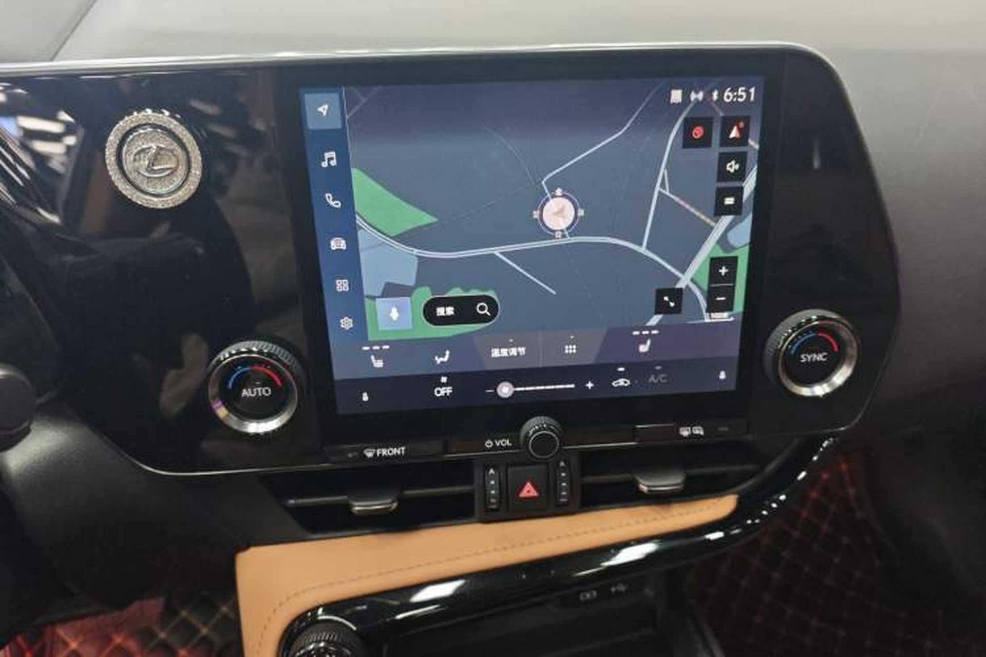 Used Lexus NX 2022 260 Front-Wheel Drive Chuan Yue Edition Audio And AC Panel