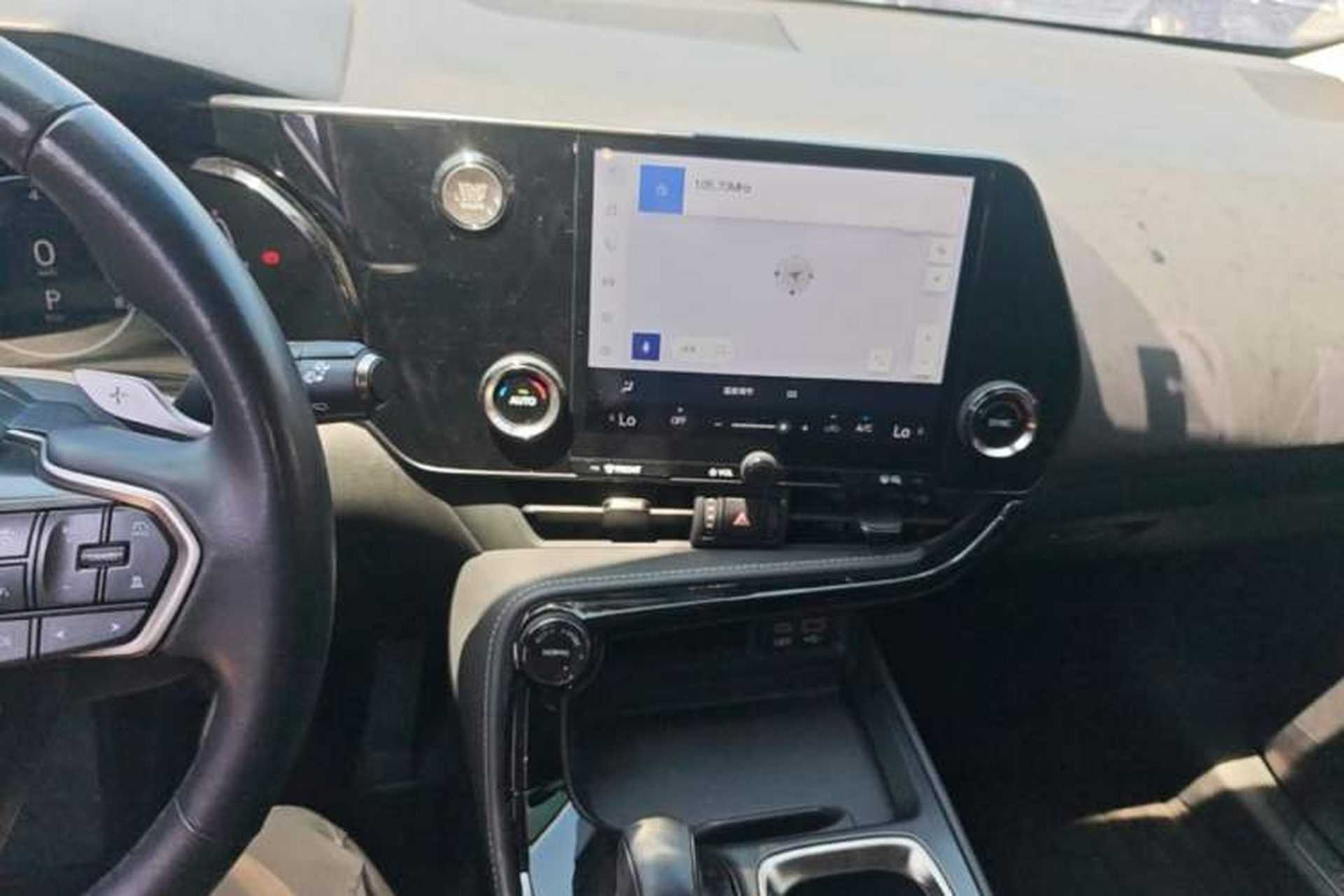 Used Lexus NX 2022 260 Front-Wheel Drive Chuan Yue Edition Audio And AC Panel