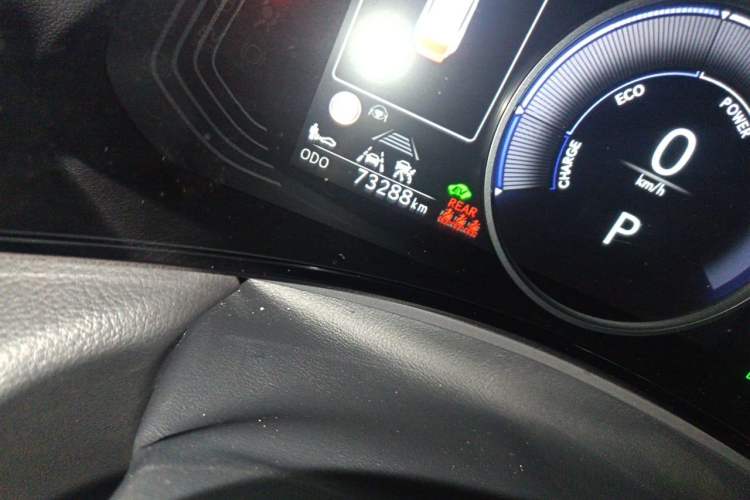 Used Lexus NX 2022 350h Front-Wheel-Drive Innovation Edition Odometer Close Up