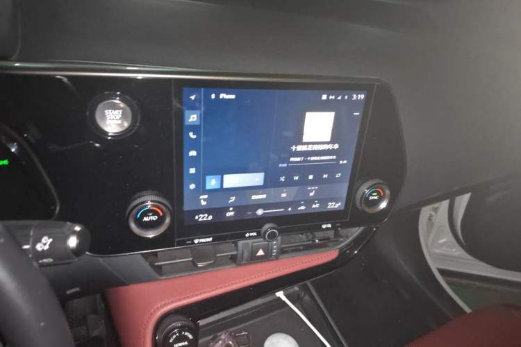 Used Lexus NX 2022 260 Front-Wheel Drive Chuan Yue Edition Audio And AC Panel