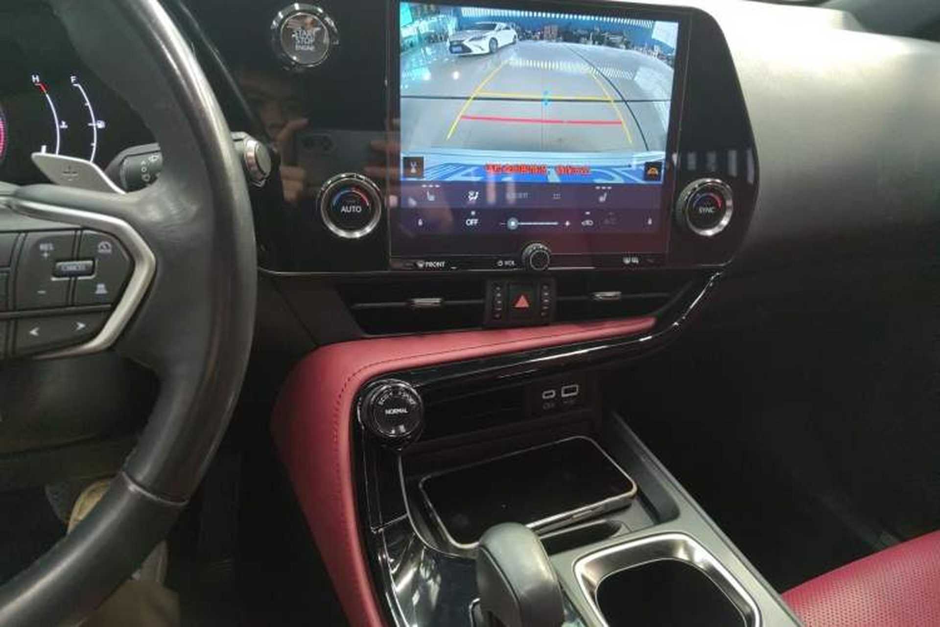 Used Lexus NX 2022 260 Front-Wheel Drive Chuan Yue Edition Audio And AC Panel