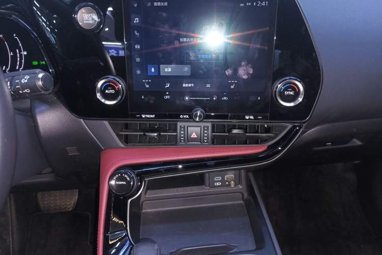 Used Lexus NX 2022 260 Front-Wheel Drive Chuan Yue Edition Audio And AC Panel