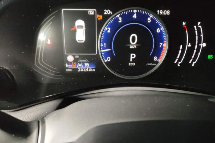 Used Lexus NX 2022 260 Front-Wheel Drive Chuan Yue Edition Odometer Close Up