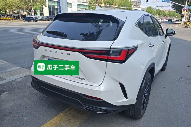 Used Lexus NX 2022 260 Front-Wheel Drive Chuan Yue Edition Rear Right 45 Deg