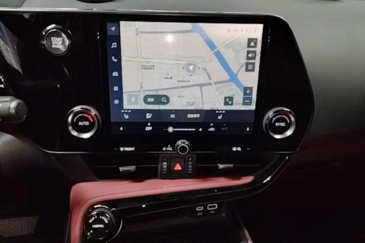 Used Lexus NX 2023 260 Front-Wheel Drive Chuan Yue Edition Audio And AC Panel