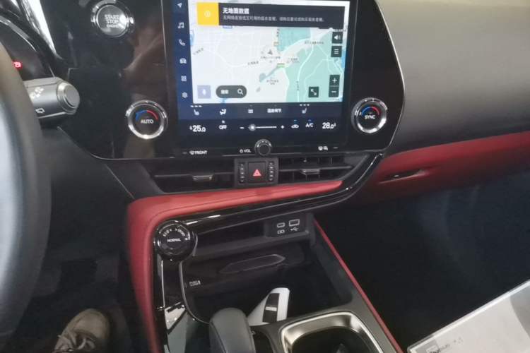Used Lexus NX 2023 260 Front-Wheel Drive Chuan Yue Edition Audio And AC Panel