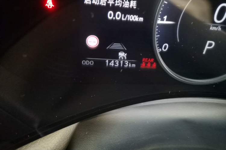 Used Lexus NX 2023 260 Front-Wheel Drive Chuan Yue Edition Odometer Close Up