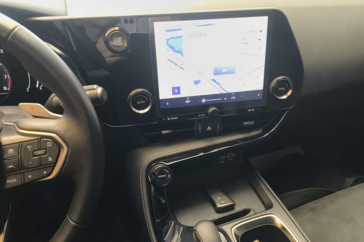 Used Lexus NX 2023 260 Front-Wheel Drive Chuanchi Edition Audio And AC Panel