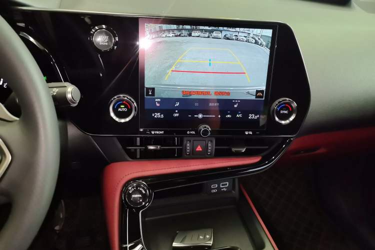 Used Lexus NX 2023 260 Front-Wheel Drive Chuan Yue Edition Audio And AC Panel