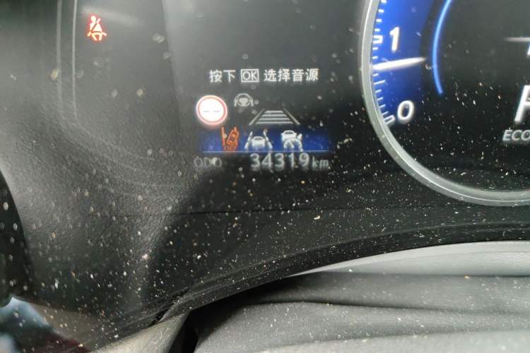 Used Lexus NX 2023 260 Front-Wheel Drive Chuanchi Edition Odometer Close Up