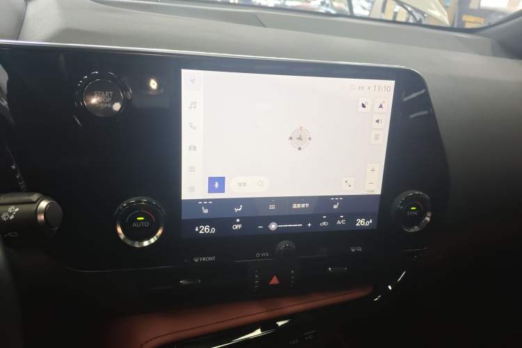 Used Lexus NX 2023 260 Front-Wheel Drive Chuan Yue Edition Audio And AC Panel