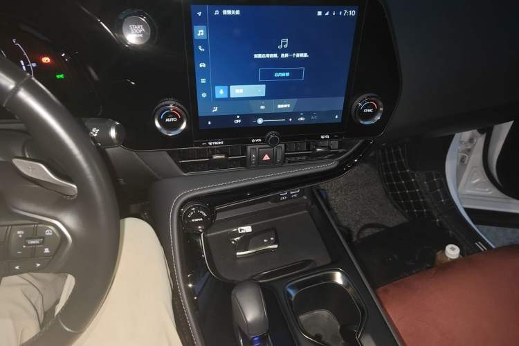 Used Lexus NX 2023 260 Front-Wheel Drive Chuanchi Edition Audio And AC Panel
