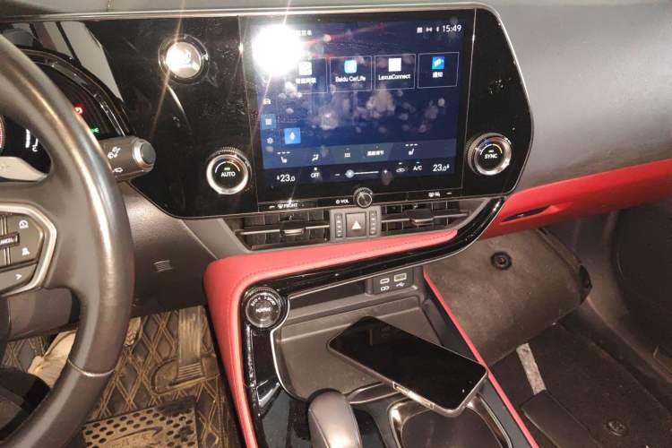 Used Lexus NX 2023 260 Front-Wheel Drive Chuan Yue Edition Audio And AC Panel