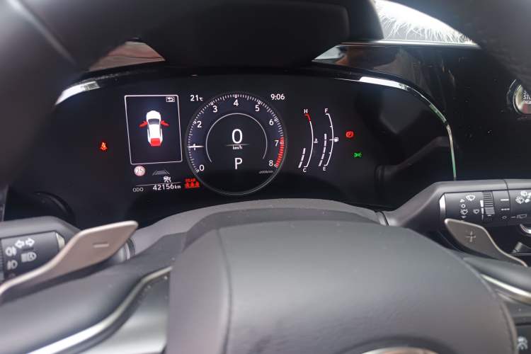 Used Lexus NX 2023 260 Front-Wheel Drive Chuan Yue Edition Odometer Close Up