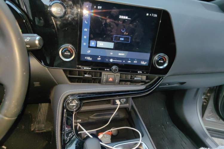 Used Lexus NX 2024 260 Front-Wheel Drive Chuanchi Edition Audio And AC Panel