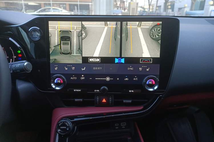 Used Lexus NX 2024 260 Front-Wheel Drive Chuan Yue Edition Audio And AC Panel