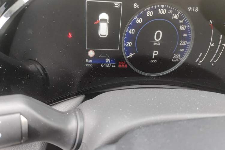 Used Lexus NX 2024 260 Front-Wheel Drive Chuanchi Edition Odometer Close Up