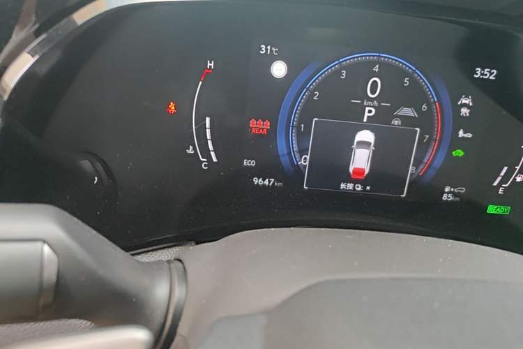 Used Lexus NX 2024 350h All-Wheel-Drive OVERTRAIL Trailblazer Edition Odometer Close Up