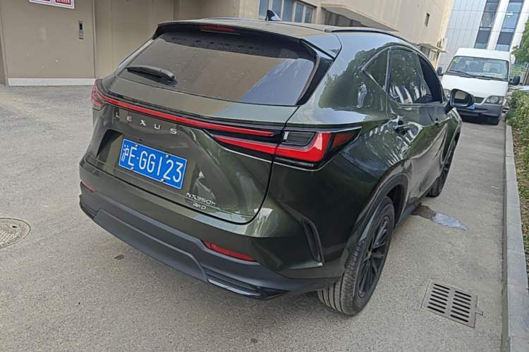 Used Lexus NX 2024 350h All-Wheel-Drive OVERTRAIL Trailblazer Edition Rear Right 45 Deg