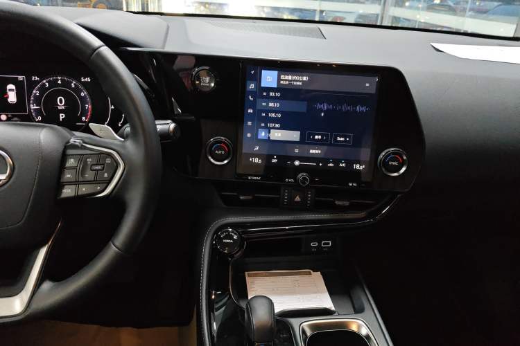 Used Lexus NX 2024 260 Front-Wheel Drive Chuanchi Edition Audio And AC Panel