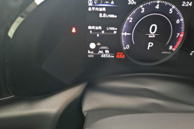 Used Lexus NX 2024 260 Front-Wheel Drive Chuanchi Edition Odometer Close Up