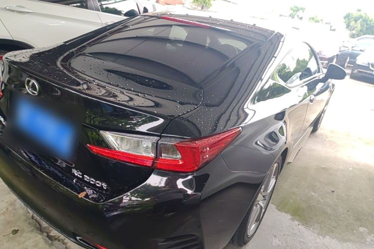 Used Lexus RC 2016 200t F SPORT Edition Rear Right 45 Deg