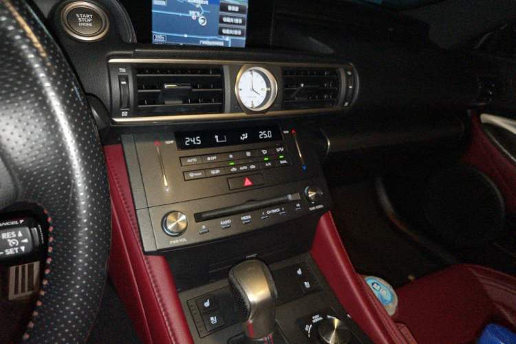 Used Lexus RC 2016 200t F SPORT Edition Audio And AC Panel
