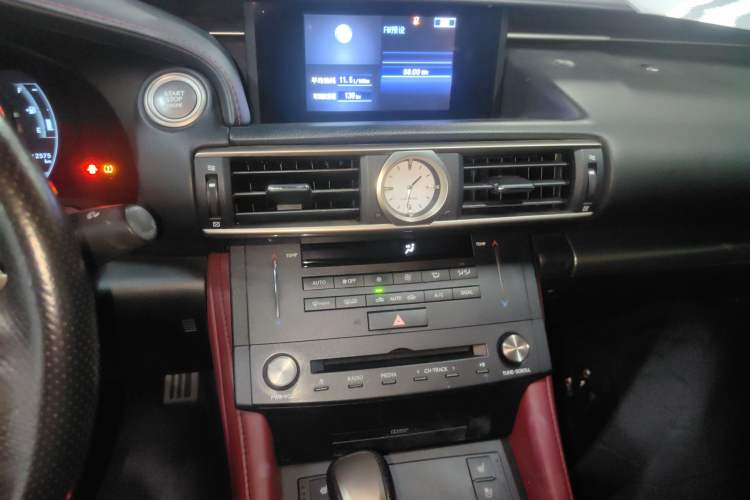 Used Lexus RC 2016 200t F SPORT Edition Audio And AC Panel