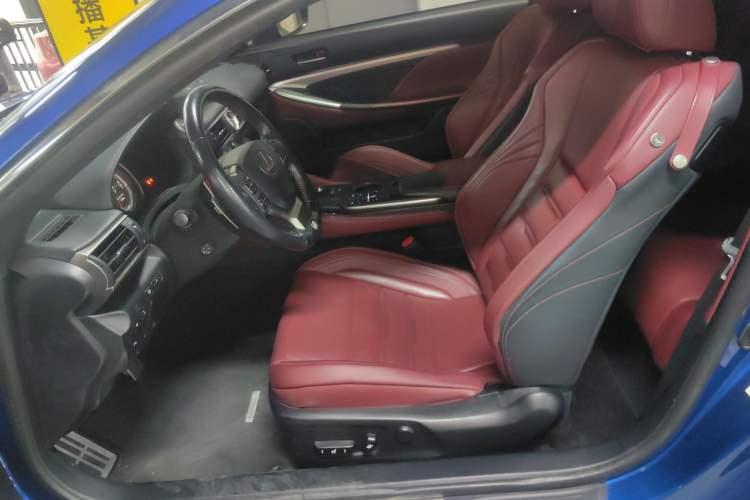 Used Lexus RC 2016 200t F SPORT Edition Left Front Seat