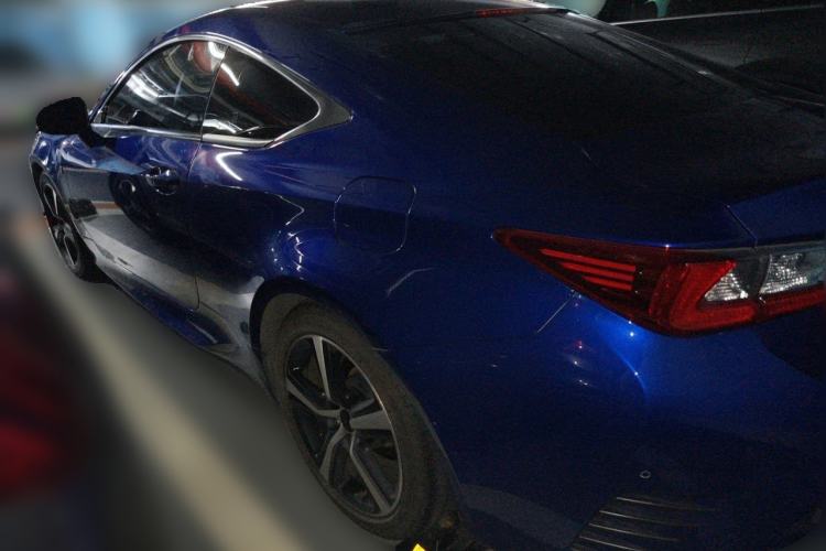 Used Lexus RC 2016 200t F SPORT Edition Rear Left 45 Deg