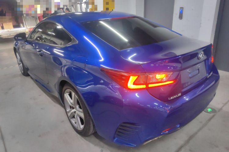 Used Lexus RC 2016 200t F SPORT Edition Rear Left 45 Deg