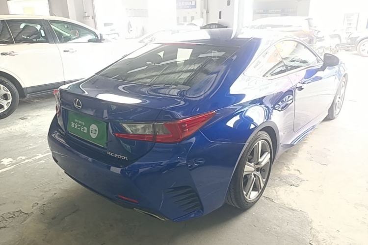 Used Lexus RC 2016 200t F SPORT Edition Rear Right 45 Deg