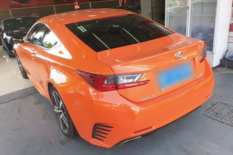 Used Lexus RC 2016 200t F SPORT Edition Rear Left 45 Deg
