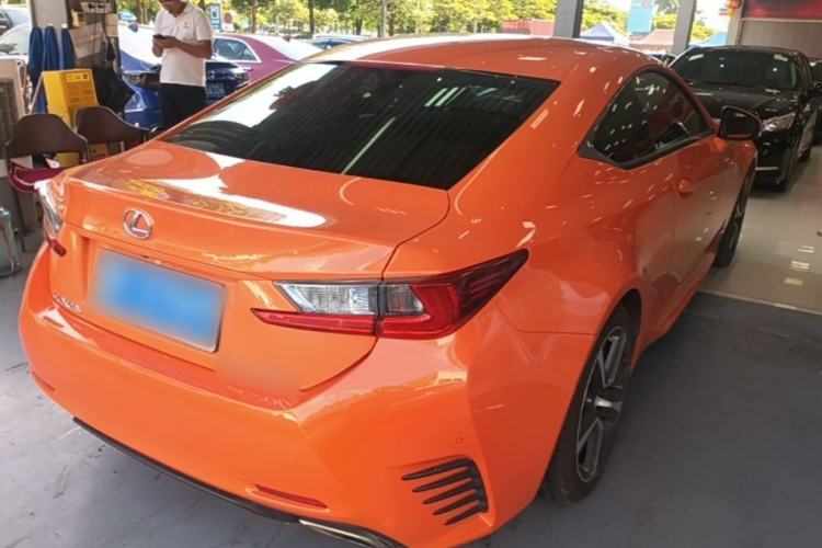 Used Lexus RC 2016 200t F SPORT Edition Rear Right 45 Deg