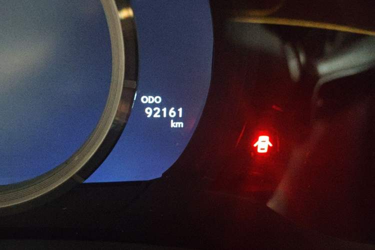 Used Lexus RC 2016 200t F SPORT Ultimate Edition Odometer Close Up