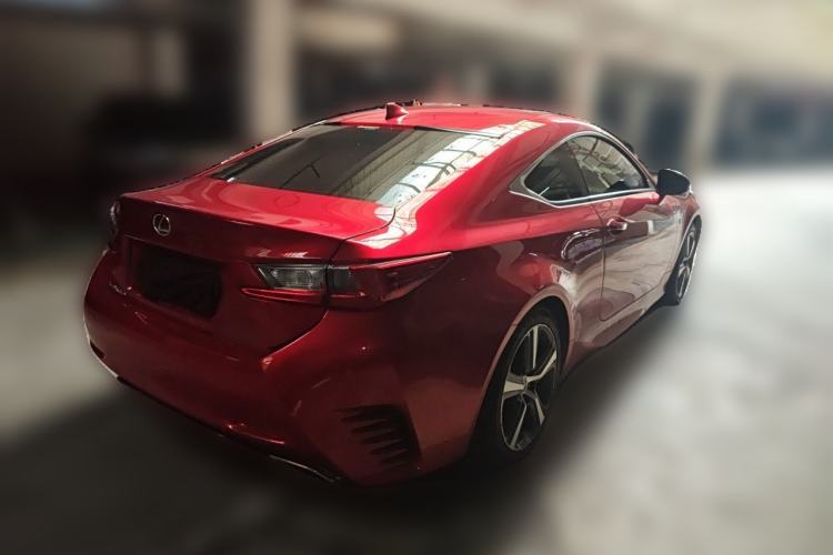 Used Lexus RC 2016 200t F SPORT Ultimate Edition Rear Right 45 Deg