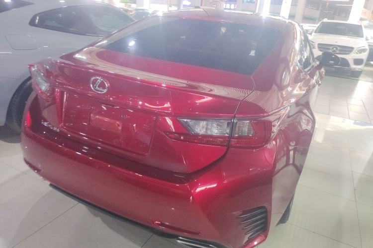 Used Lexus RC 2016 200t F SPORT Edition Rear Right 45 Deg