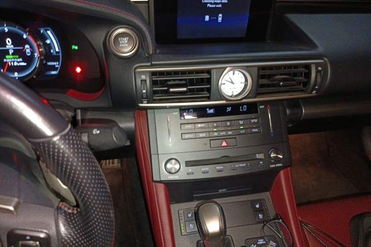 Used Lexus RC 2016 200t F SPORT Edition Audio And AC Panel