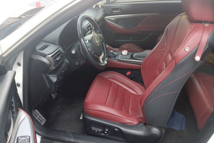 Used Lexus RC 2016 200t F SPORT Edition Left Front Seat