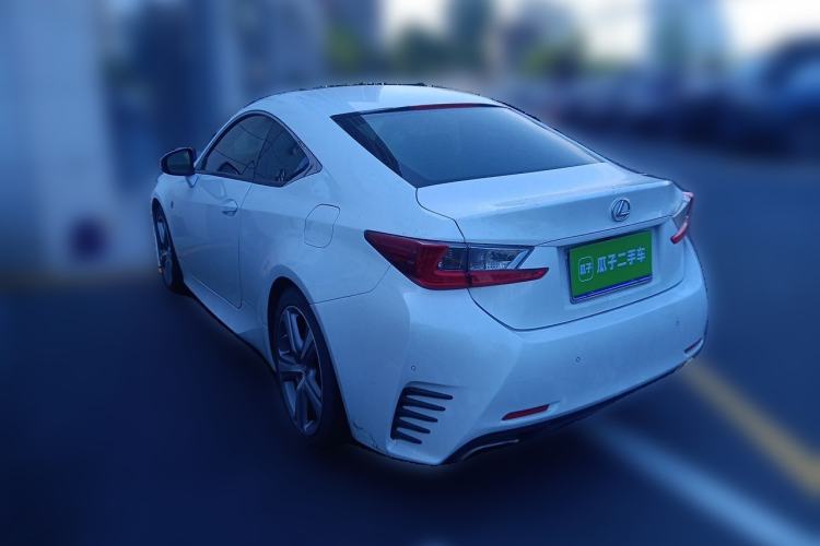 Used Lexus RC 2016 200t F SPORT Edition Rear Left 45 Deg